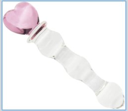 Dildo in vetro 